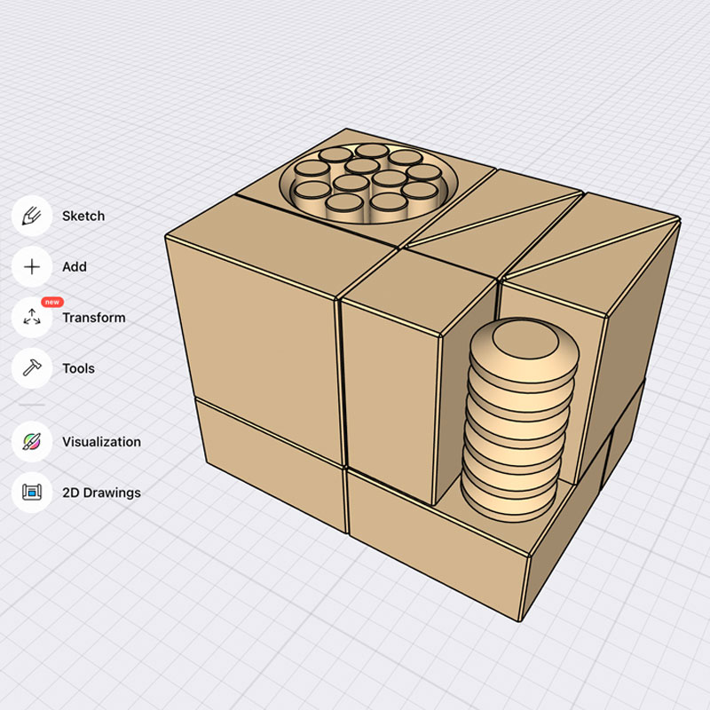 KUGO in 3D cad software